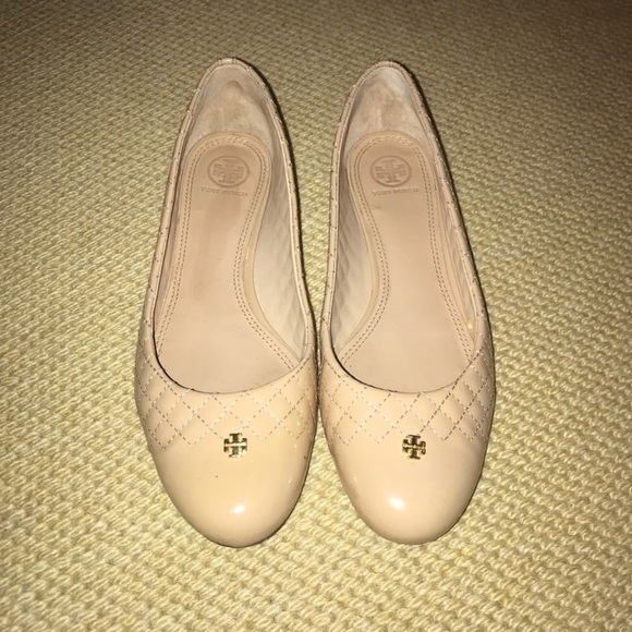 Tory Burch Shoes - Tory Burch nude flat size 9.5